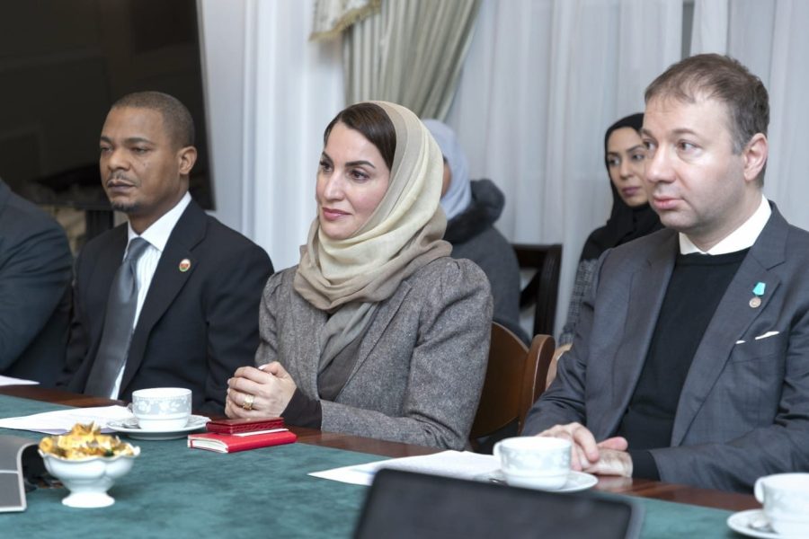 Russia: Her Highness the Assistant President of Sultan Qaboos University meets with the President of Saint Petersburg University