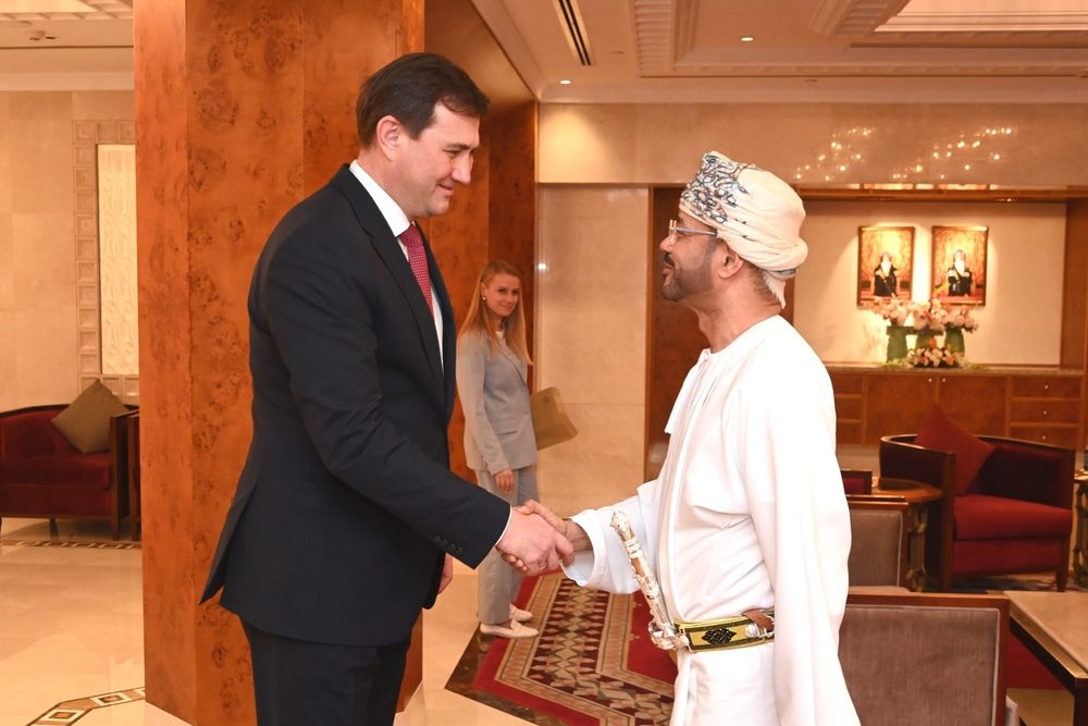 وزير الخارجية يبحث مع نظيره البيلاروسي مجالات التعاون الثنائي وزير الخارجية يبحث مع نظيره البيلاروسي مجالات التعاون الثنائي
